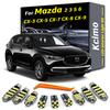 Комплект светодиодных лампочек для салона Kcimo для Mazda 2 3 5 6 CX-3 CX-5 CX-7 CX-8 CX-9 CX3 CX5 CX7 CX8 CX9 1996- 2017 2018 2019 2020 2021