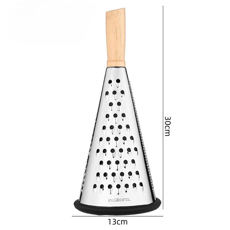 Rubber Wood, 8 Inches, 9 Inches, 10 Inches, Stainless Steel, Conical Planer, Melon Planer, Multifunctional, Vegetable Slicer, Kitchen Tool