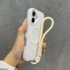 Роскошный Мягкий Силиконовый Чехол Magsafe для iPhone 17 16 15 14 13 12 Pro Max Plus С ремешком Беспроводная Зарядка Магнитная Крышка