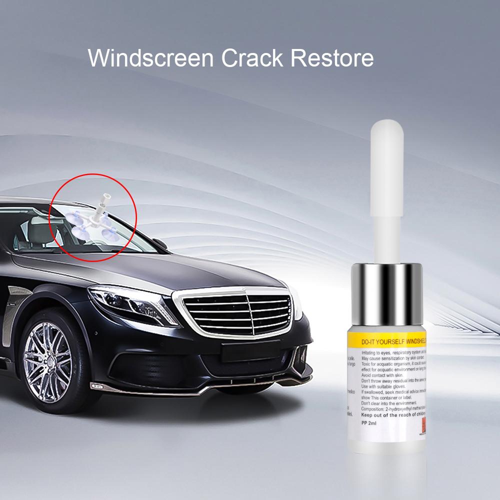 DIY Car Windshield Cracked Repair Kit Upgrade Auto Glass Nano Repair Fluid Windscreen Scratch Crack Restore Auto Window Repairing Tool