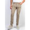 Мужские бежевые облегающие джинсы из гибкой лайкры Джинсы Hlthe001966