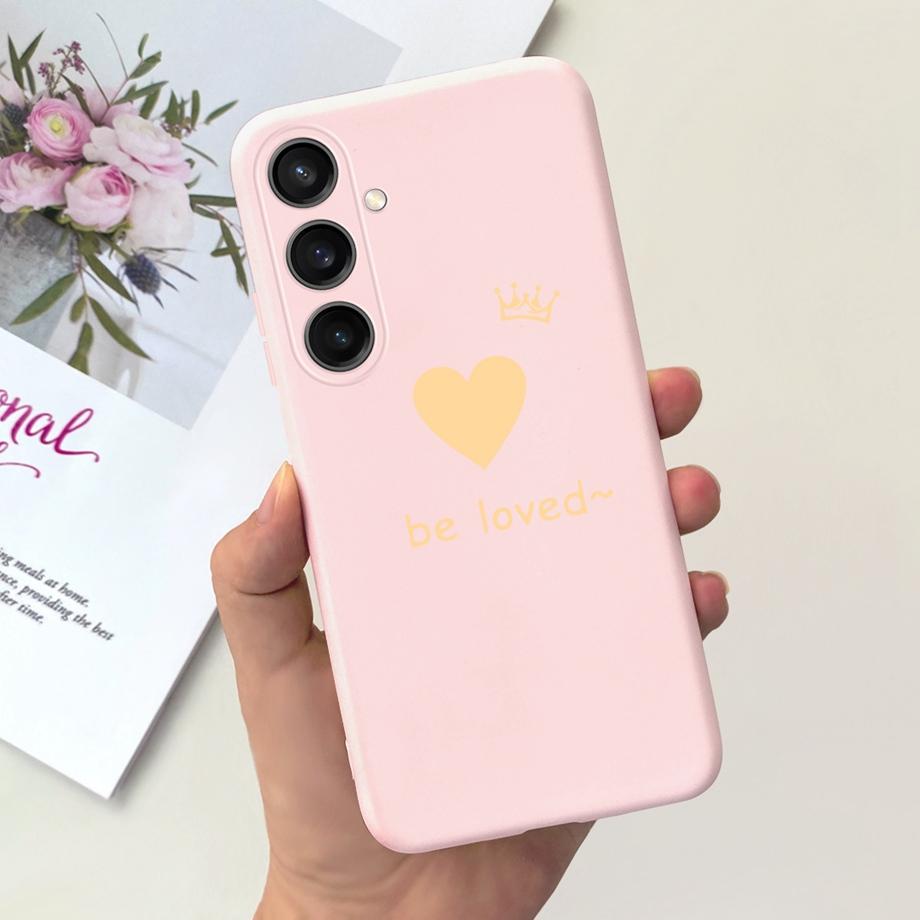 Мягкие чехлы для Samsung A25 2023 A256B 5G Чехол для телефона Силиконовый ТПУ Пара Любовь Сердце Coque Funda Для Samsung Galaxy A25 A 25 Funda