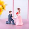 Boy Home Decoration Proposing Wedding Doll Couple Figurines Ornaments Marriage Lover Miniatures