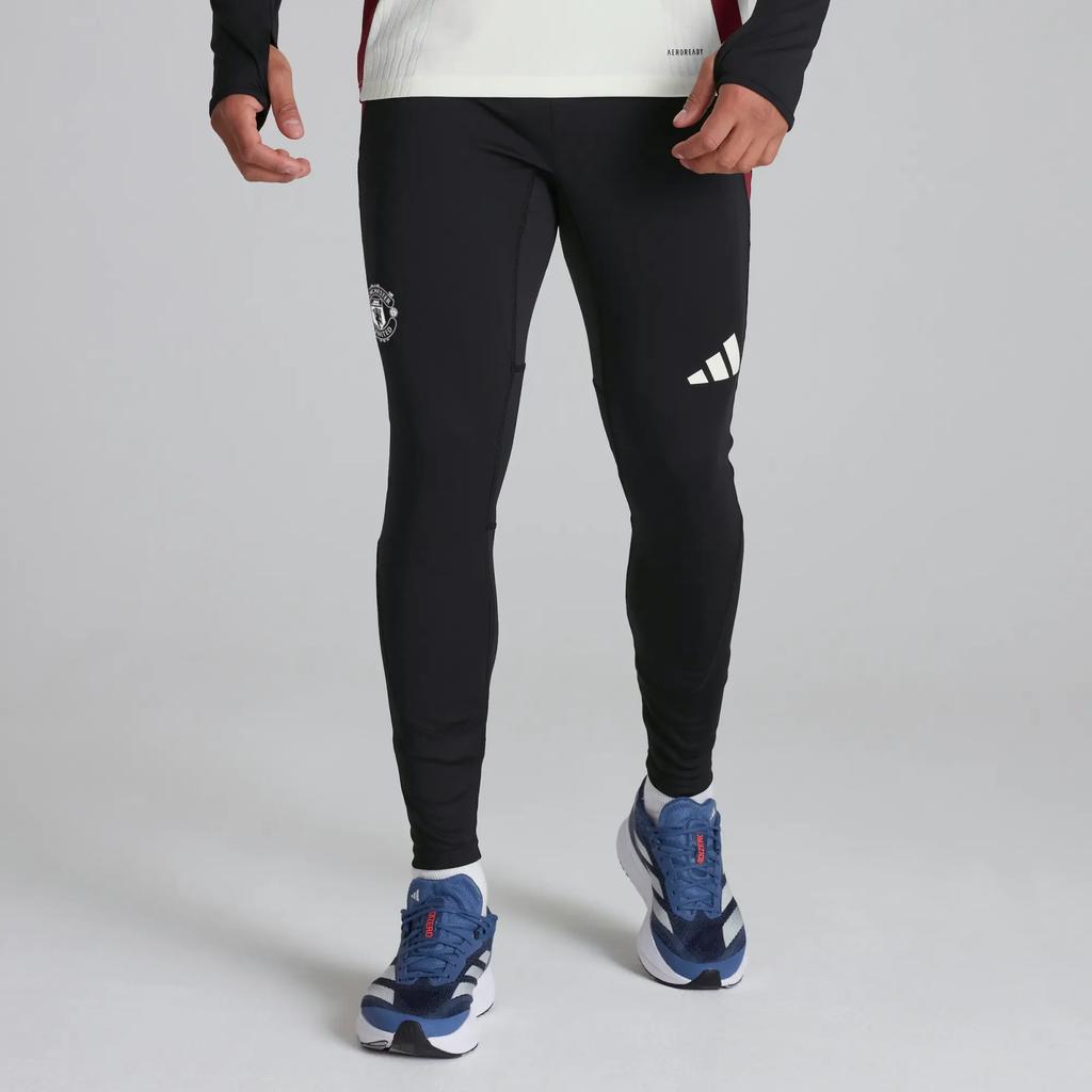 Adidas Манчестер Юнайтед 2024-25 Модные Универсальные Приятные к Коже Мягкие Футбольные Штаны Унисекс Низ JE3742