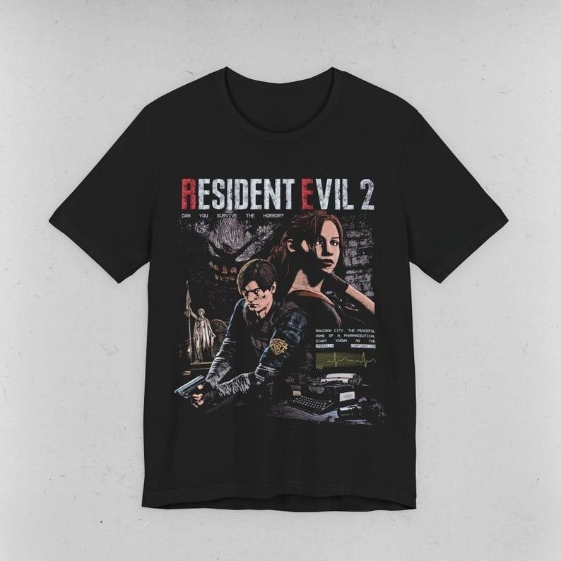 RESIDENT EVIL 2 Унисекс Футболка Унисекс Футболка