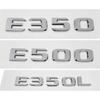 3D ABS E350 E350L E500 Значок-эмблема-наклейка на крышку багажника задняя Для Mercedes Benz E-Class W207 W210 W211 W212 W213 Аксессуары