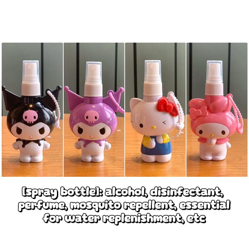 Sanrio Hello Kitty Портативная дорожная бутылка Бутылка для лосьона Бутылка для ванны Бутылка-спрей Бутылка-спрей для дезинфекции от комаров