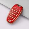 Чехол для ключей из ТПУ с 6 кнопками для Hyundai Ioniq 5 Solaris Sonata Hybrid NEXO NX4 New Grand Santa Fe Tucson 2020 2021