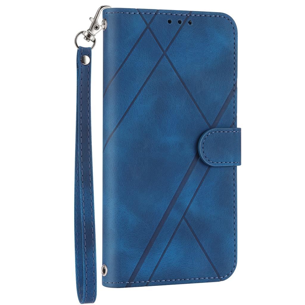 Strap Lanyard Cord Leather Wallet Phone Case For iPhone 15 14 13 12 11 Pro XS Max XR X SE2022 8 7 Plus Flip Card Slot Back Cover