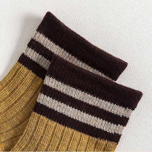 5 пар детских носков, хлопковые спортивные носки на открытом воздухе для мальчиков и девочек, детские носки в полоску, весенние