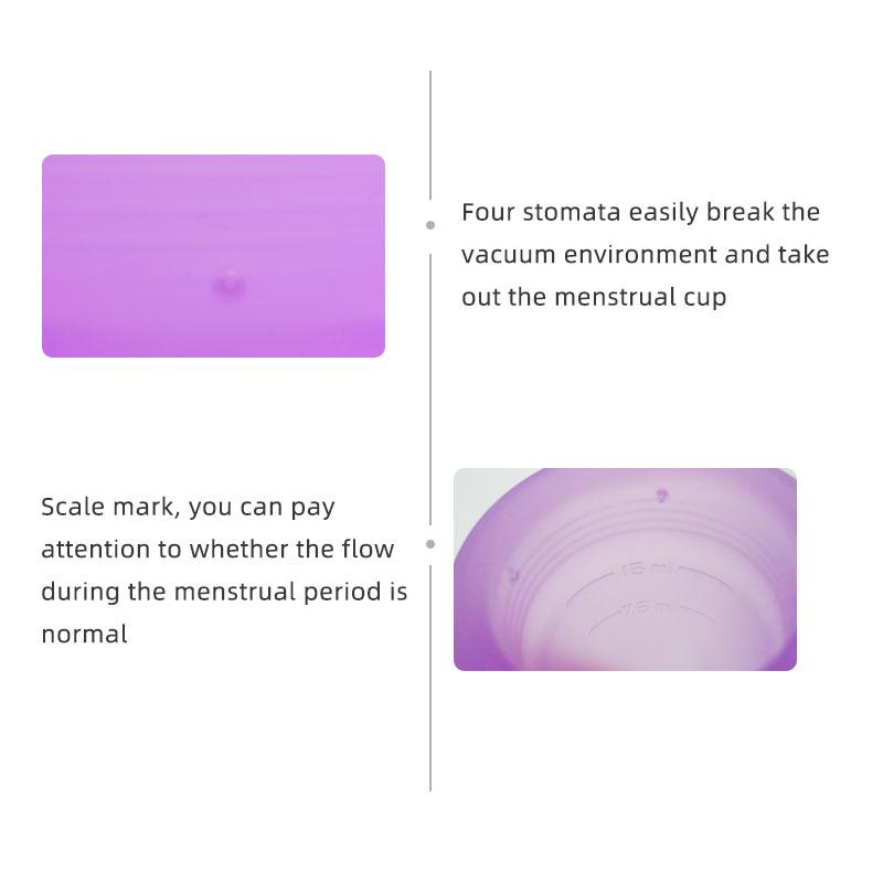Менструальные чаши Многоразовые силиконовые чаши, 11 цветов на выбор, 3 размера на выбор, для удовлетворения различных потребностей.(A02)