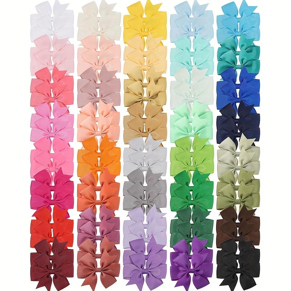25/30/40/50/60Pcs 3inch Sunflower Hairclips for Children's Hair Accessories  Kids Baby Hairpin Girls Headclip