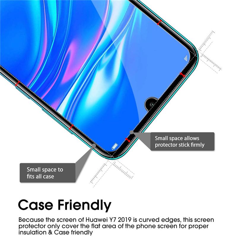 9H Tempered Glass For Samsung Galaxy A10 A30 A50 Huawei Y5 Y6 Y7 Honor Xiaomi Redmi Screen Protector