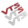 Металлический 3D значок-эмблема V T S VTS для автомобиля, 3D логотип-наклейка для Citroen C2 C3 C4 Quatre Saxo Xsara Jimny 1.6 16v VTR, красно-серебристый цвет