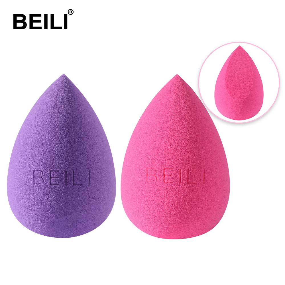 BEILI Женская косметическая пуховка для макияжа, губка для тонального крема, губка для пудры, косметические инструменты, аксессуары для макияжа, для влажного и сухого использования