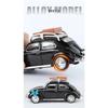 1/32 Beetle 1995 Классический Автомобиль Сплав Модель Автомобиля Звук и Свет Оттяжка Детская Игрушка Коллекционные Предметы Подарок на День Рождения