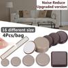 Bumper Self-Adhesive Chair Fittings Slip Mat Anti Noisy Furniture Leg Slider Pads Floor Protector
