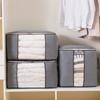 Non-woven Fabrics Clothes Storage Bag Large Capacity Storage Containers  Bedroom Closet