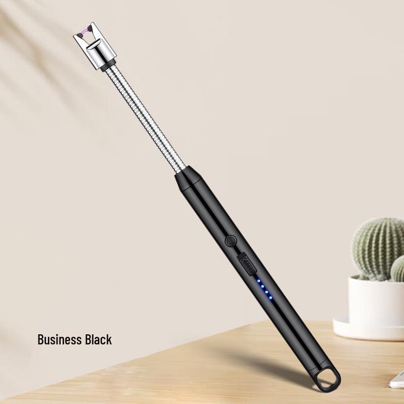 Новая USB-C ветрозащитная дуговая импульсная кухонная зажигалка с перезаряжаемым аккумулятором