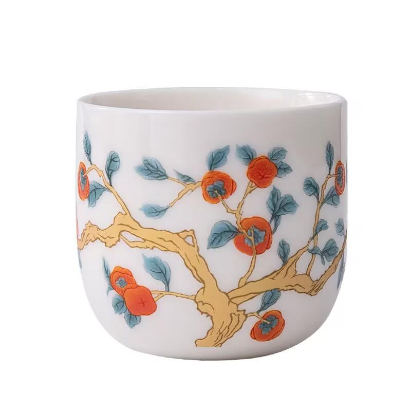 Нефритовая пиала из суета, керамическая, для кунг-фу, маленькая пиала, одинарная пиала, мастер-пиала, чайный сервиз, чайная чашка, набор чайных чашек, чайная пиала, чайная, из высококачественного белого фарфора