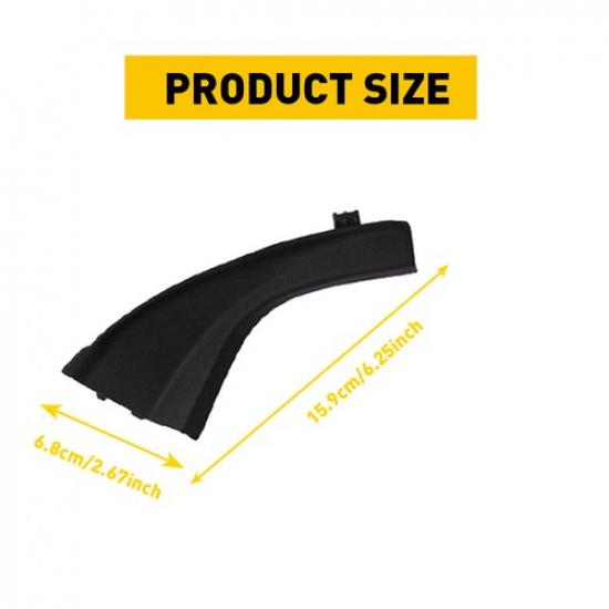 2X Front Windshield Wiper Cowl Extension Trim Black For 2006-2012 Toyota RAV4 US