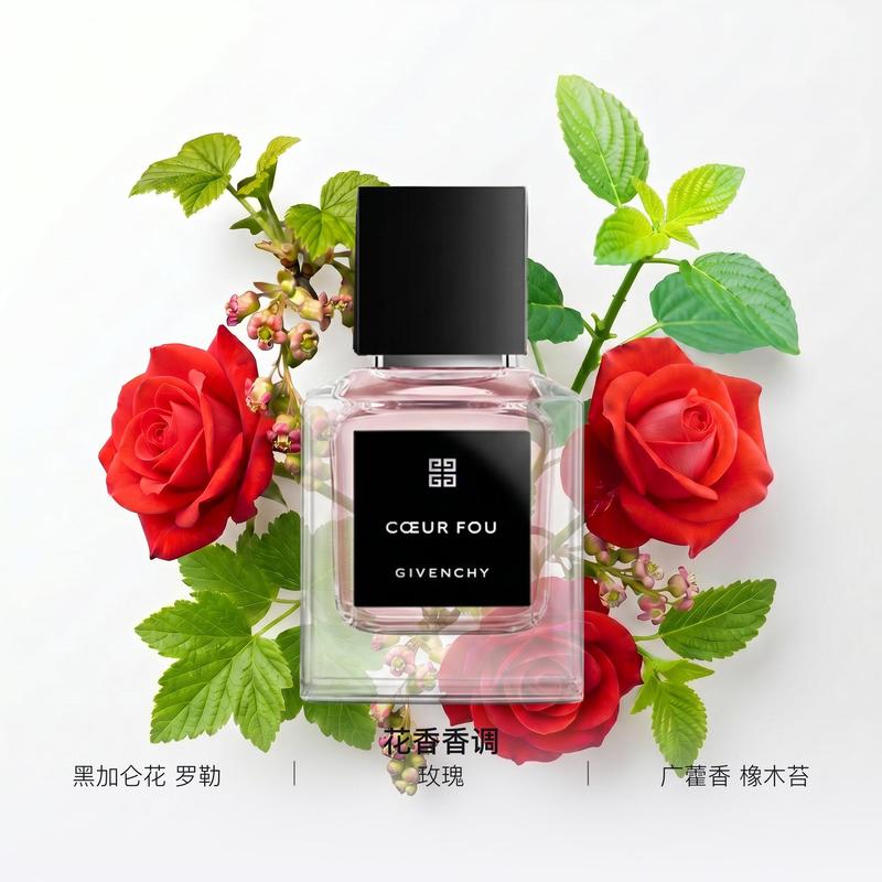 Givenchy Благородное Мастерство Зачарованный Парфюм Шипровый Цветочный Аромат EDP Роза Пачули 9826441 Cœur Fou Парфюм - 50 мл