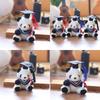 Panda Graduation Plush Pendant Bag Hanging Decoration Keychain Dolls Animal