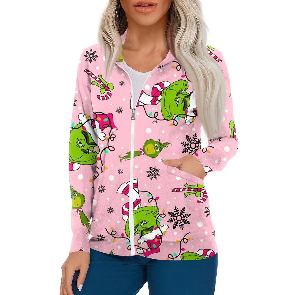 Женский однобортный защитный комбинезон с длинным рукавом и карманом, рабочий воротник-стойка, кардиган, куртка, топ