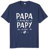 Dad You Will Be Grandpa T Shirt French Future Grandfather Gift Short Sleeve 100% Cotton Soft Unisex O-neck T-shirts EU Size