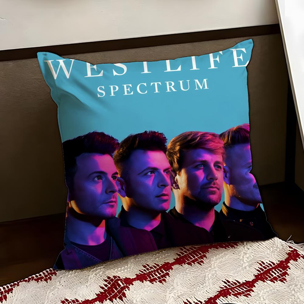 WWestlife The Twenty Tour Cushion Cover Reversible Soft Durable Pillow Cover Home Car MultiScene Use for Daily Comfort
