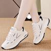 Sneakers Summer Hollow Mesh Breathable Shoes for Women Fashion Lace Up Flat Walking Casual Sport Running Shoes Zapatillas Mujer
