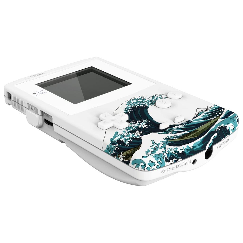 eXtremeRate Replacement Shell Full Housing Cover with IPS Upgraded for Game Boy Compatible with GBC OSD Regular and Standard LCDs and IPS screen not