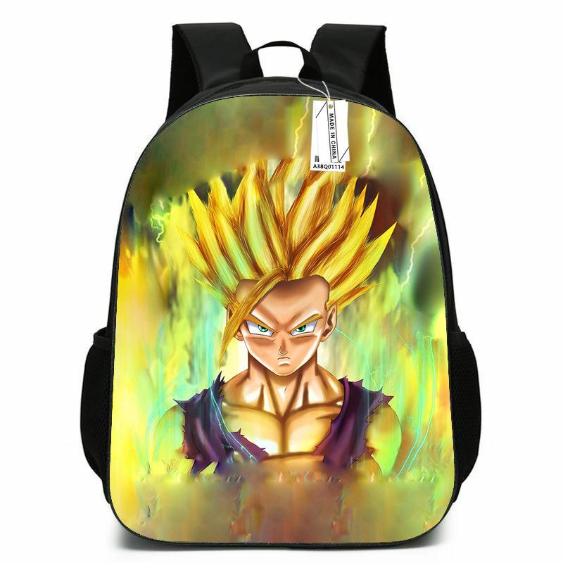 Аниме Периферия Dragon Ball Рюкзак Dragonball Студенческая Школьная Сумка Wukong Полиэстеровый Рюкзак Рюкзак