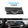 Car Middle Air Vent Outlet Grille AC Vent Slide Clip Repair Kit For BMW 5 Series 5 6GT G30 G31 G32 520d 525i 530i 540i