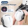 6-Head Electric Smart Knee Massager Vibration Air Pressure Kneading Hot Compress Knee Massage Machine Wireless Knee Masajeador