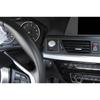 Matte Silver Inner One-Click Startup Button 2011-17 Cover Trim For BMW 5 Series