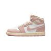 Air 1 Retro High OG PS Размытые розовые детские кроссовки Атмосфера Белый Муслин FD2597-600