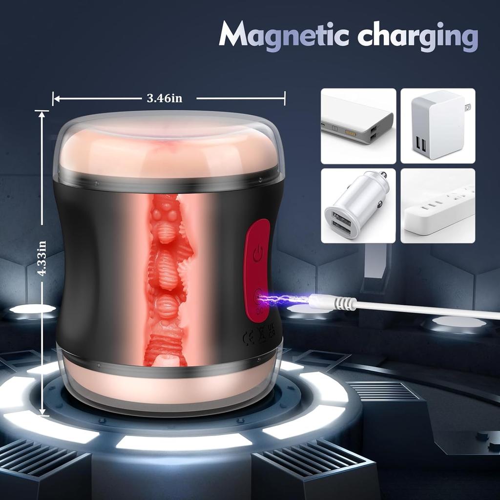 Секс-игрушки для взрослых Мужской мастурбатор Мощная вибрация Карманная киска Строкер Вибратор Реалистичный Вагинальный Анальный Минет Игрушка Пухлые Мягкие Мясистые Мастурбация
