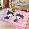 Sanrio Kuromi, My Melody, SanrioSoft Thick Printed Carpet, Non-Slip Entryway Mat for Bathroom, Living Room, Bedroom, Laundry Room - Machine
