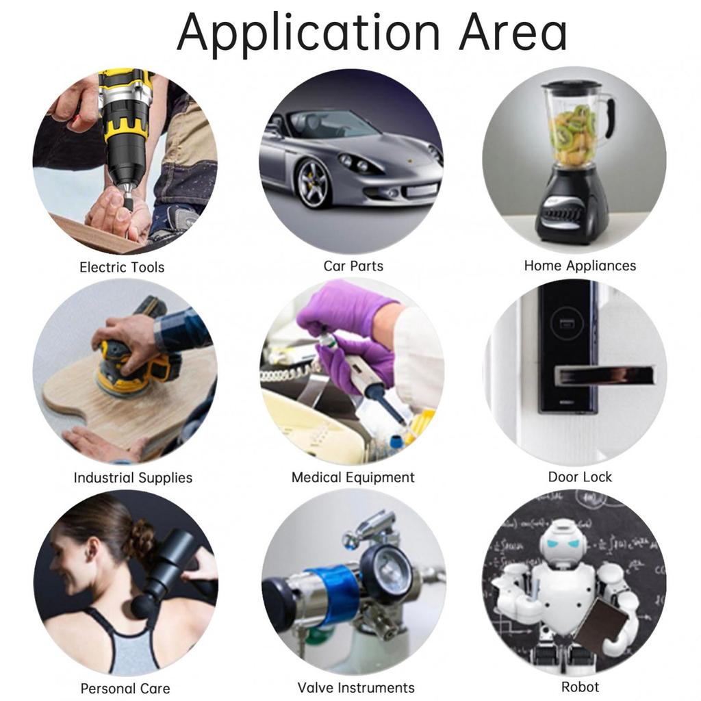 RS 550 DC Motor 10.8V-25V Высокоскоростной RS550 Микромотор для электрической дрели-шуруповерта Аккумуляторный электроинструмент Аксессуар