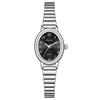 SUNKTA Quartz Women's Watch Fashion Simple Arabic Digital Women's Watch Trendy Stretch Steel Band Watch