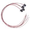 4Pcs Front Back Car Door Light Cable Wires Connector Harness Plug For Golf 5 6 7 Jetta Mk5 Mk6 Mk7 T-Roc Tiguan