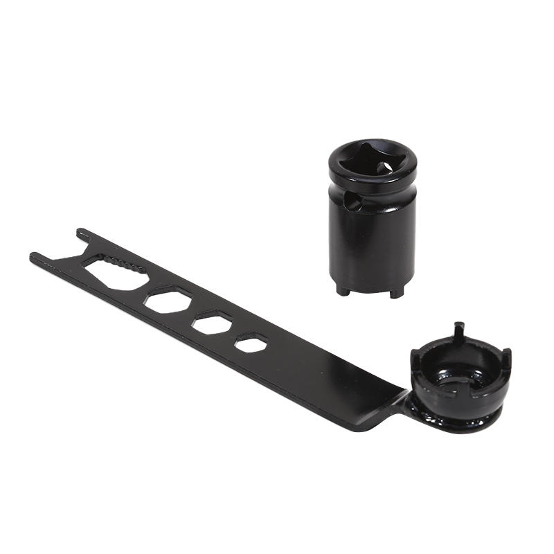 Multifunction Angle Grinder Socket Electric Wrench 4 Pronged Spanner for Quick Flange Nut Removal Power Tool Maintenance