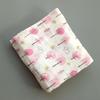 120*120 Cm Soft Muslin Cotton Baby Blanket Bamboo Cotton Blanket Wrap Cute Cartoon Newborn Blankets Infant Wrap Sleepsack