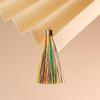 Simple Keychain Tassel Pendant Pendant 20 Pieces 6cm Weight Small Tassel Tassel Tassel Accessories Wholesale Bag Earrings
