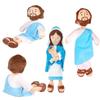 Jesus Virgin Mary Plush Toy Christ Religious Plushie Figure Kids Educational Stuffed Doll Soft Figure Gift for Children Believer