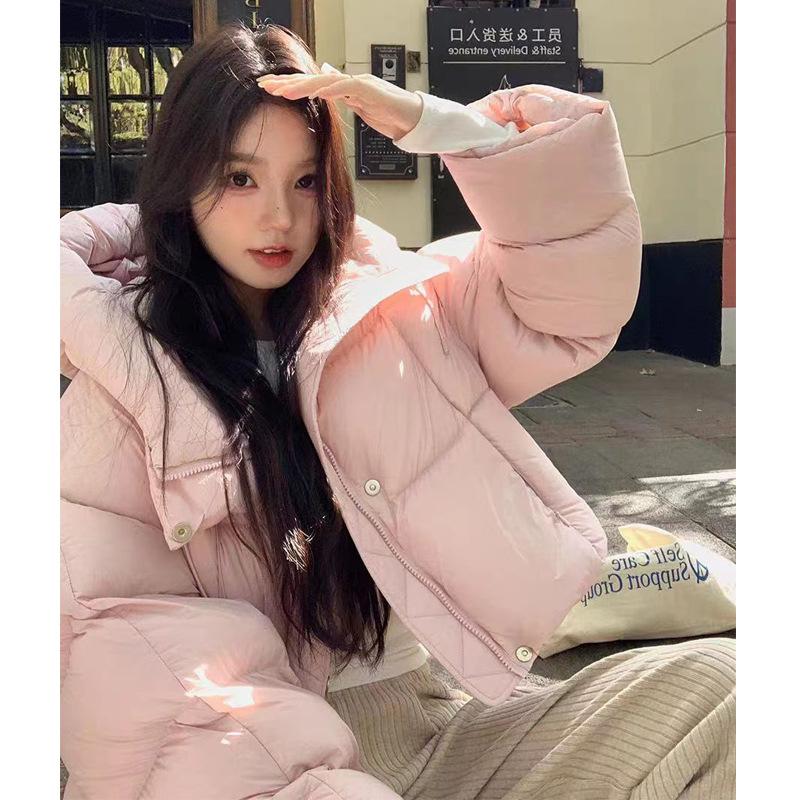 Women's New Winter Cotton-padded Clothes, Fashion Jackets, Cotton-padded Jackets, Short Down Cotton-padded Clothes, Thickened Small People.