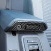 Carbon Fiber Armrest Box Switch Button Decor Cover Trim for Ford Bronco +