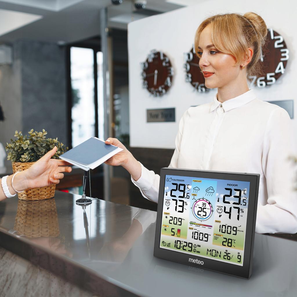 Weather Station WEATHER Wireless METEO Hygrometer Barometer WIFI SP601