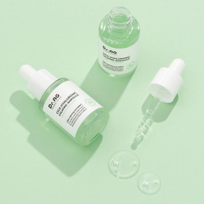 (Korea Beauty) Dr.AG Cica Hyaluronic Calming Ampoule (35ml x2EA)
